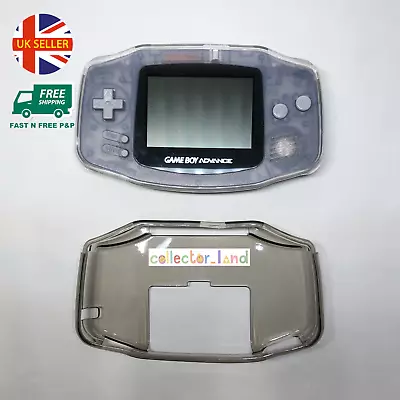 Game Boy Advance GBA Silicon Protective Case Shockproof Cover Clear Transparent • £7.95