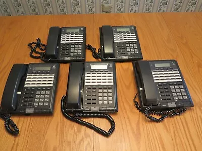 Lucent 854 Black 4 Line Intercom Speaker Digital Phone Business Office  LOT OF 5 • $85