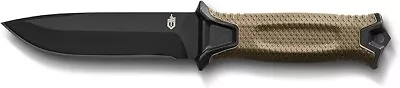 Gerber Gear Strongarm Fixed Blade Knife - Tan - Plain Edge With Sheath NEW!!!! • $39.90