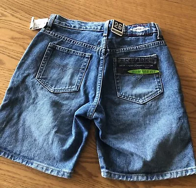 Vintage 90s Z Cavaricci Mens Size 26 Denim Jean Shorts USA Made  NWT 90s • $14.99