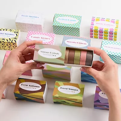 Occasional Motto 5-Roll Essential Washi Tape Set 15mm X 5 Meters Each Roll • $4