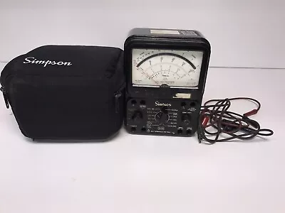 Vintage SIMPSON 260 MULTIMETER SERIES 6 VOLT OHM TESTER METER • $89.99