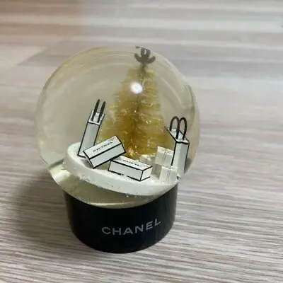 CHANEL Snow Globe Dome White Christmas Tree Novelty Benefit VIP Limited • $284.25