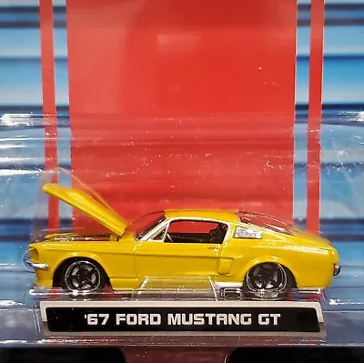 Maisto 67 1967 Ford Mustang GT Pro Rodz Pro Touring Style Detailed Car Yellow • $8.99