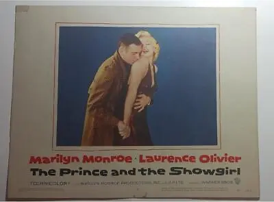 The Prince And Showgirl 1957 Original Portrait Lobby Card Marilyn Monroe Olivier • $274.50