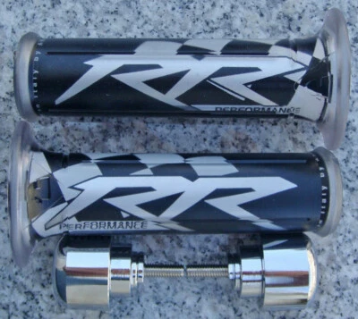 $29.95 • Buy Honda CBR600 CBR1000 CBR 600 1000 RR  600RR 1000RR SILVER HAND GRIPS & BAR ENDS