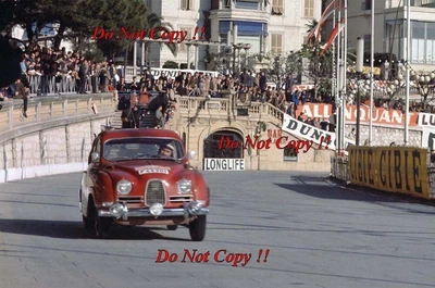 £4 • Buy Erik Carlsson & Gunnar Palm Saab 96 Sport Monte Carlo Rally 1964 Photograph 1