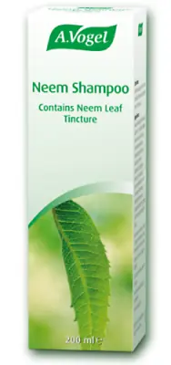 A Vogel Neem Shampoo - New Formulation - Containing Neem Leaf Extract (200ml) • £9.99