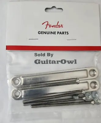 Fender Medium Amplifier Chassis Straps Pair With Mounting Screws 0990911000 • $12