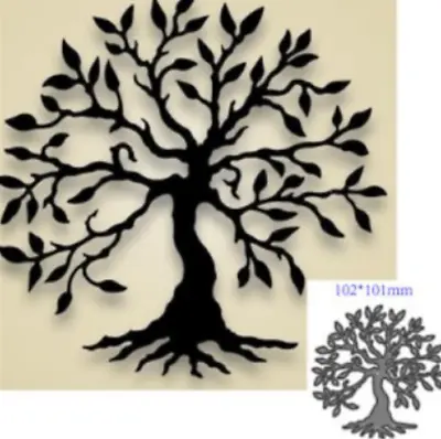 Tree Metal Cutting Die Stencil For DIY Paper Card Scrapbooking Making • £3.79