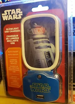 Disney - Star Wars - R2-D2 - Glowlight - USB Charger - Nightlight  Phone Plug  • $9.99