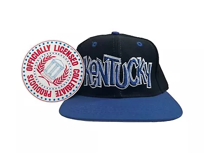 Vintage University Of Kentucky Wildcats Fitted Hat Cap Size 6 3/4 NOS NWT 90s • $35