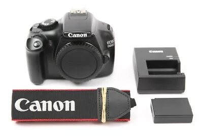 Canon EOS 1100D 12.2MP Digital SLR Camera - Black (Body Only) 7720 Shutter Count • £109.99