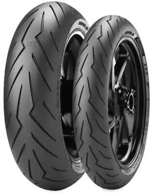 Pirelli Diablo Rosso III Motorcycle Front Tire 120/70ZR17 2635200 0301-0605 • $158.06