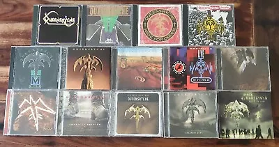 $44.99 • Buy QUEENSRYCHE 14 CD HUGE LOT Warning Empire Rage Order Tribe RARE OOP Heavy Metal