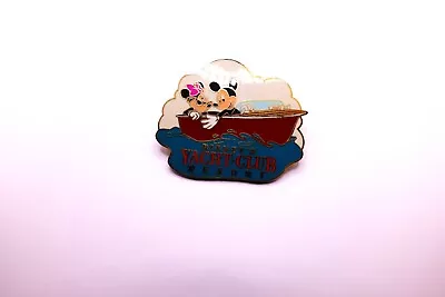 Disney Mickey & Minnie Mouse Yacht Club Resort Hotels Pin • $10.95