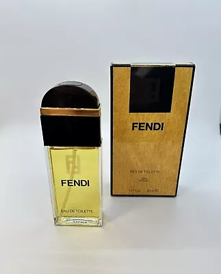 Vintage FENDI Eau De Toilette Vapo Naturel Spray 1.7 Oz. / 50ml • $299