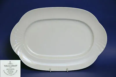 £55 • Buy VILLEROY BOCH Arco White Weiss 38cm Oval Platter - 1012682940 - NEW