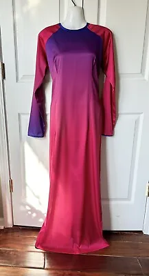 Vietnamese Ao Dai Handmade In USA 95% New Stretchable Little Free Shipping • $29.99