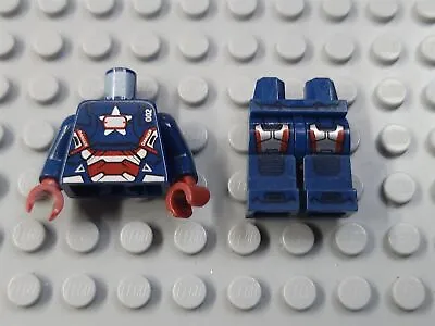 LEGO Super Heroes Iron Patriot Minifigure Torso And Legs • $24.99