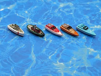 Lot Of 5 Vintage Micro Machines Boats Lot 2 • $14