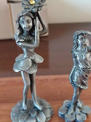 Two Pewter Fairy Figurines • £2