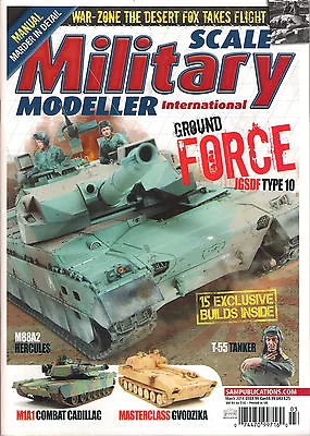 SCALE MILITARY MODELLER International UK March 2014 JGSDF Type 10 M1A1 Gvodzika • $8.89