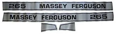 £19.99 • Buy Massey Ferguson 265 Tractor Decal Set