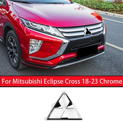 For Mitsubishi Eclipse Cross Style ABS Front Emblem Badge Logo Cover 2018-2023 • $26.42