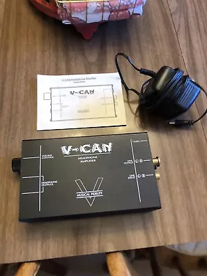 Musical Fidelity V-CAN Headphone Amplifier W/ Manual • $145.73