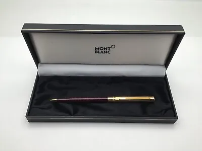 Mont Blanc Classic Vermeil Bordeaux Mechanical Pencil  0.7mm Lead • $399