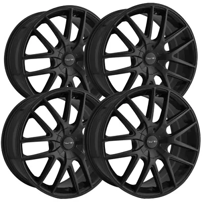 (Set-4) Touren TR60 17x7.5 5x105/5x4.5  +42mm Matte Black Wheels Rims 17  Inch • $575.96