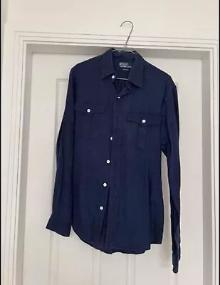 Ralph Lauren Men’s Linen Shirt Size S • $39