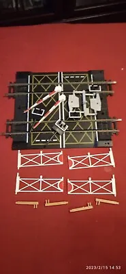 Hornby R.636 Double Track Level  Crossing 00 Gauge Unboxed.YOU CHOOSE. • £14.99