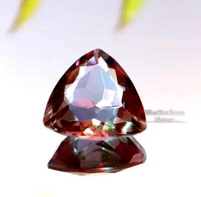 $27.30 • Buy Color Changing Natural Alexandrite Certified Loose Gemstone 10 CT Trillion Cut