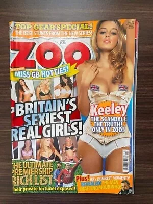 £12 • Buy Zoo Magazine 26th January - 1st February 2007 Keeley Hazell Real Girls Issue 153