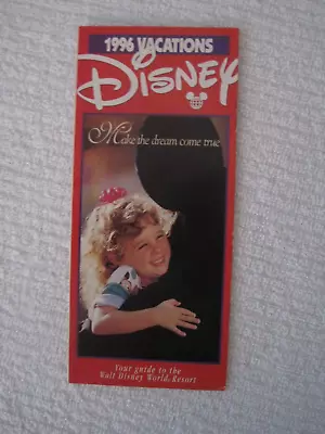 Disney Vacations Guide To WDW Resort 1996 - $13.91 • $13.91