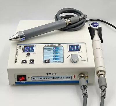 Ultra Prof. 1MHz Ultrasound Therapy Unit US Physical Therapy Dual Handle Machine • £142.52