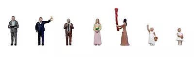 Faller 151653 HO/OO Gauge Wedding Guests Figure Set • £14.55