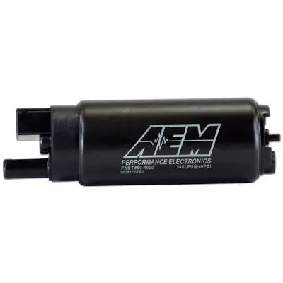 AEM Electric Fuel Pump 50-1000; 340LPH In-Tank 340lph @ 40psi Black Gasoline • $111.39