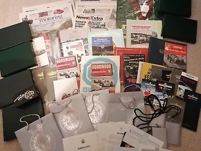 £40 • Buy Selection Of Goodwood Motorsport Items 