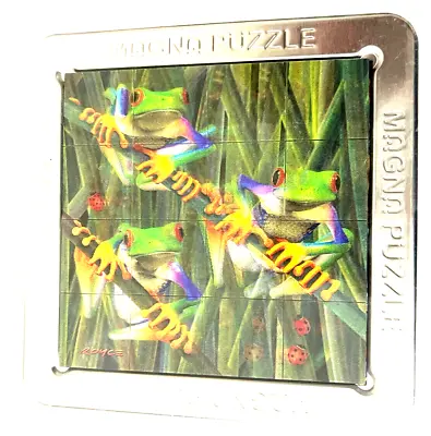 Magna Puzzle 3D Holographic Magnatile Puzzle  TREE FROG  NEW! • $19.96