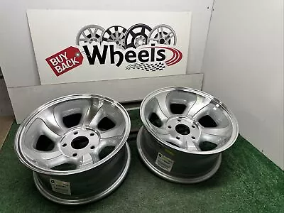 Pair 15” 98-05 CHEVROLET BLAZER S-10 GMC 4x2 15x7 ET -6.4 Replica Wheels 5063 • $200