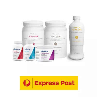 SALE ISAGENIX Healthy Maintenance System 4 Flavours To Choose • $312.95