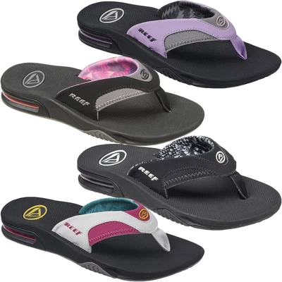 £48.23 • Buy Reef Womens Fanning Pool Beach Holiday Flip Flops Thongs Sandals
