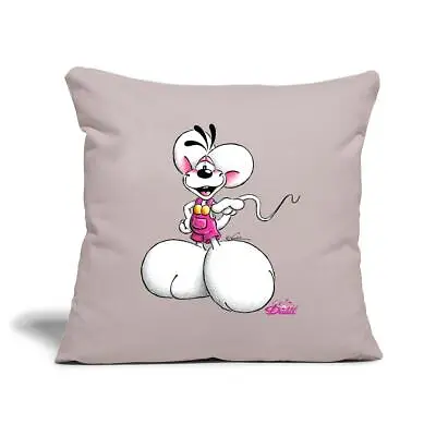 Diddl Diddlmaus Cool Pose Pillowcase 45 X 45 Cm One Size Light Taupe • £17.88
