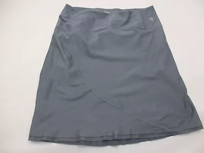 MOUNTAIN HARDWEAR Size S Womens Gray Stretch Waist A-Line Athletic Skirt 385 • $15