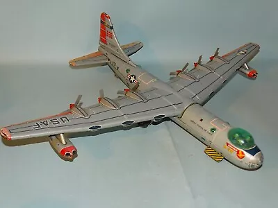 Convair B36  Peacemaker  Bomber Tin Friction Toy Yonezawa Japan • $161.86