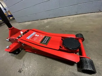 3 Ton Heavy Duty Steel Ultra Low Profile Floor Jack Quick Pump Lifting Car 5Star • $185