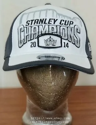 NHL Los Angeles Kings 2014 Stanley Cup Champs New Era 39Thirty Adult Hat Cap NEW • $25.99